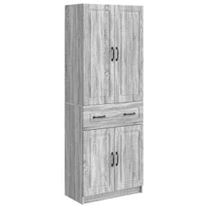 vidaXL Kapi Komplekt 2 tk Hall Sonoma Tehispuit