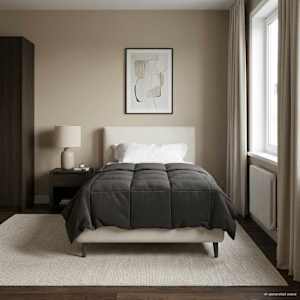 Poletna odeja Šonerisan Antracit 140 x 200 cm Mikrovlakna