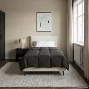 Poletna odeja Šonerisan Antracit 140 x 220 cm Mikrovlakna