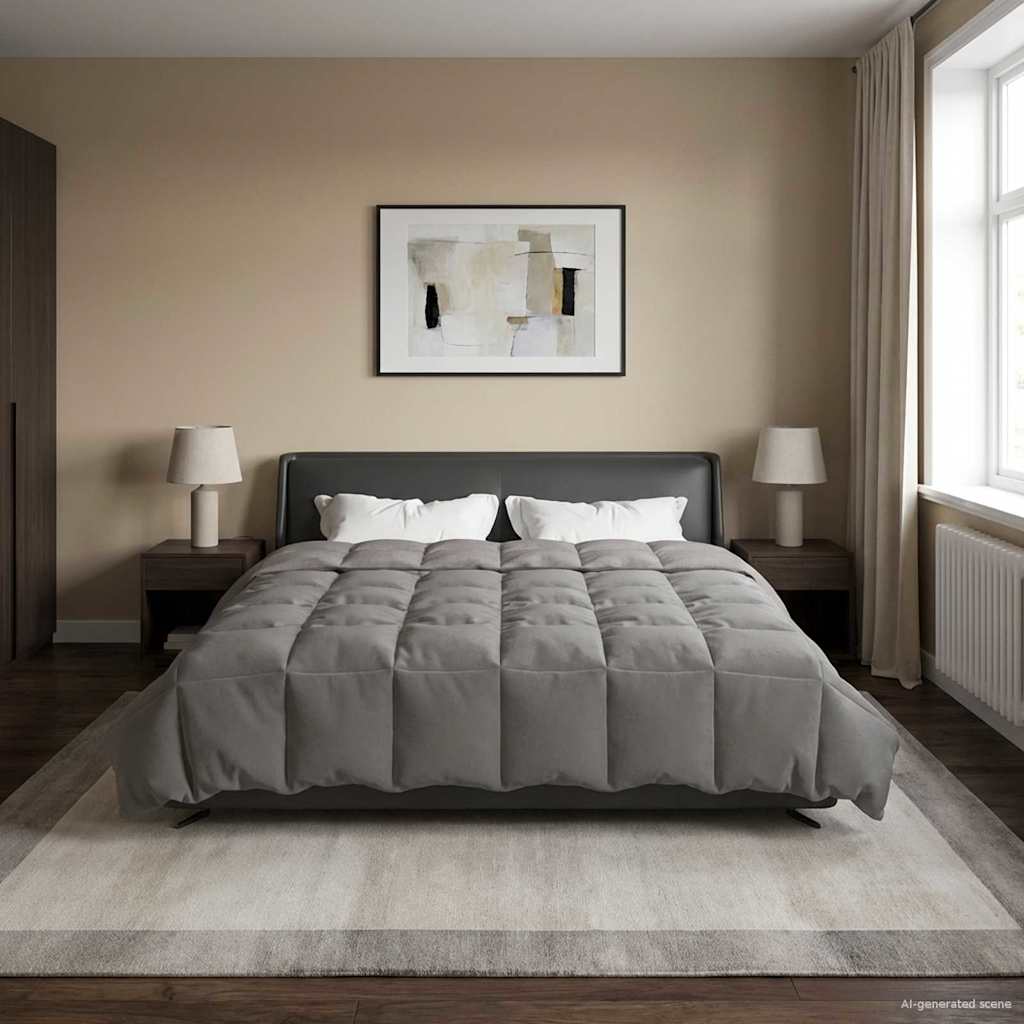 vidaXL Sommer dyne 220 x 240 cm Sommer Mikrofiber (100% polyester)