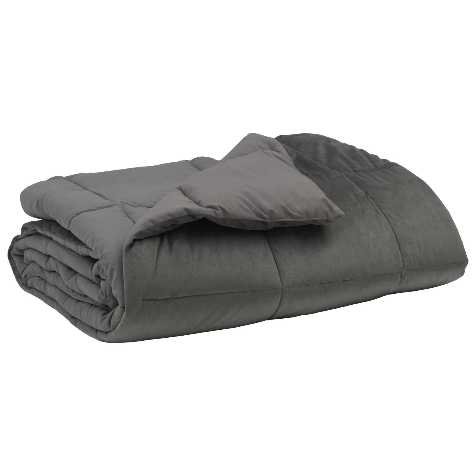 Zomerdekbed Gekwilt Lichtgrijs 220 x 240 cm Microfiber image 2