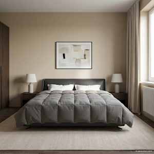 Poletna odeja Šonerisan Svetlo siva 240 x 260 cm Mikrovlakna