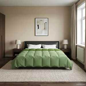 Poletna odeja Šonerisan Zelena 200 x 200 cm Mikrovlakna