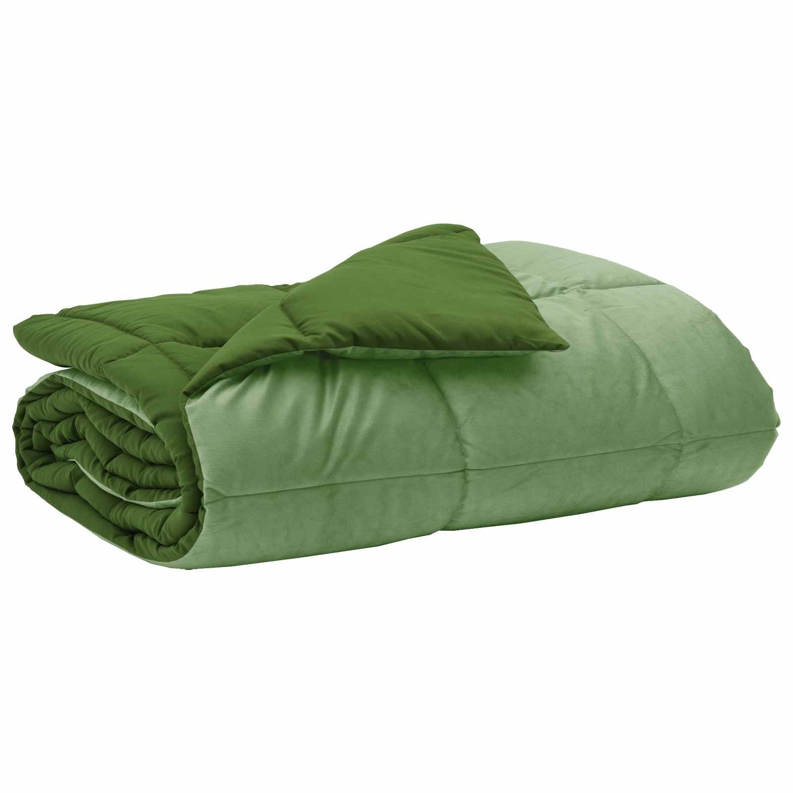 Zomer Dekbed Gekwilt Groen 155 x 220 cm Microfiber image 2