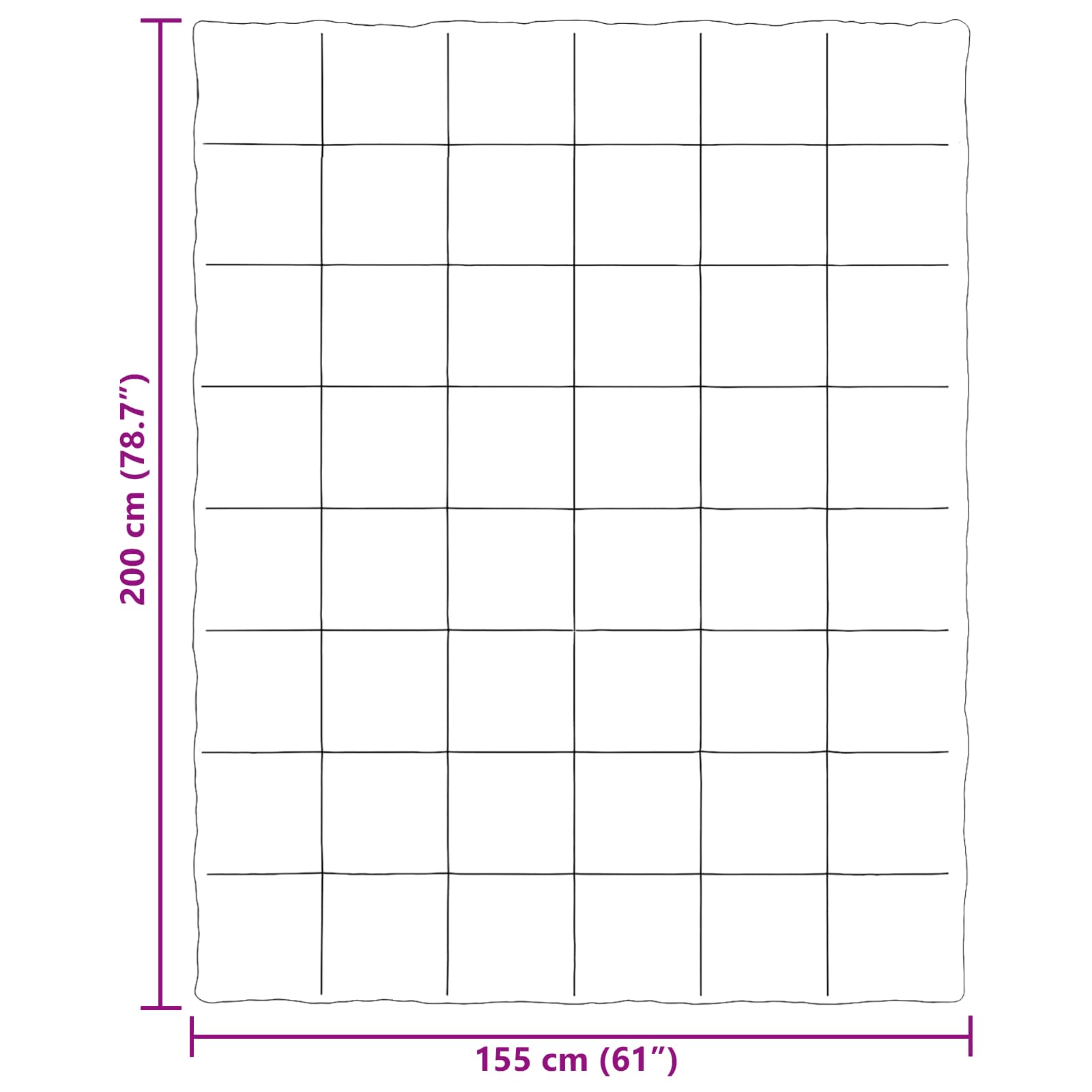 Vol jaar dekbed Gekwilt Antraciet 155 x 200 cm Microfiber image 10