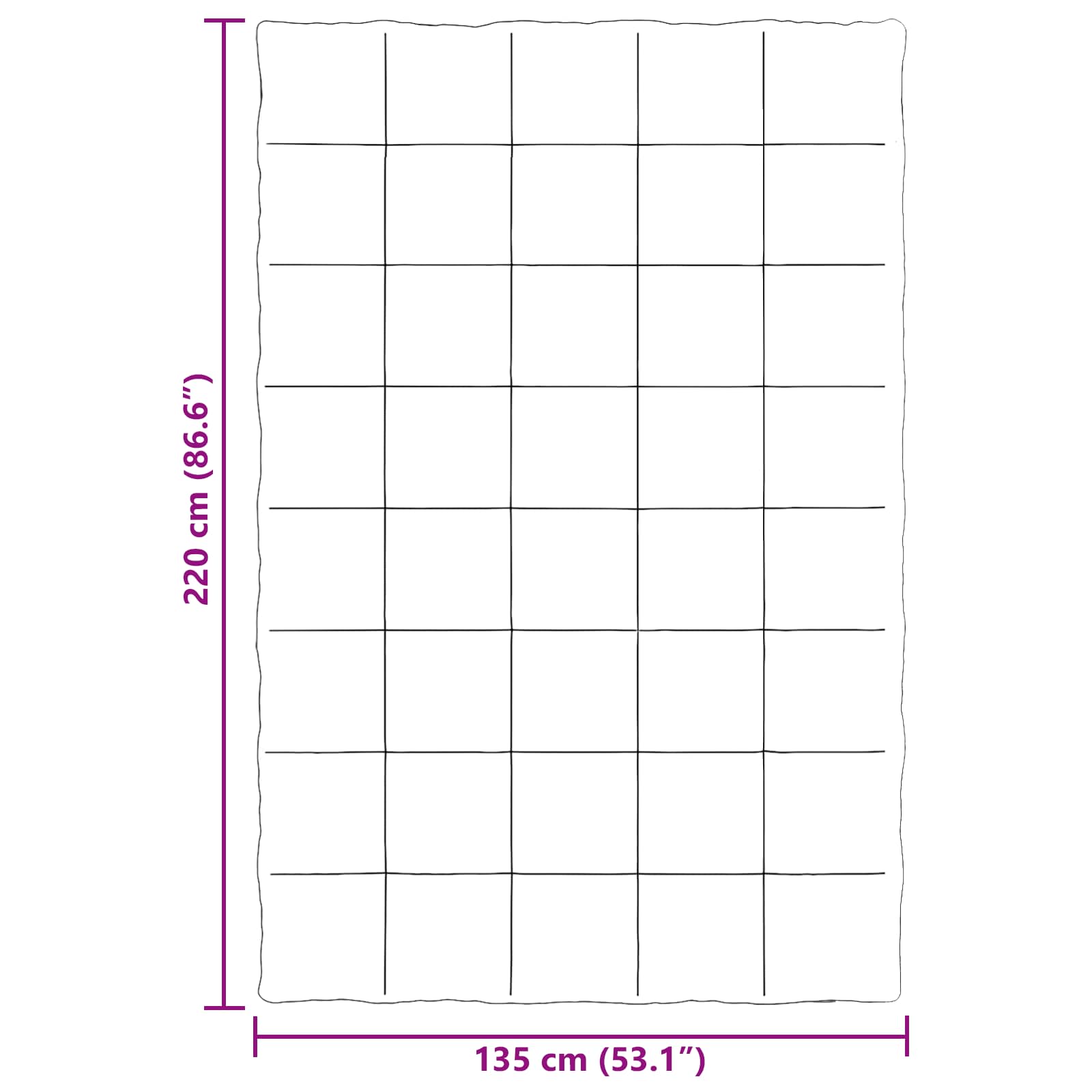 Vol jaar dekbed Gekwilt Antraciet 135 x 220 cm Microfiber image 10