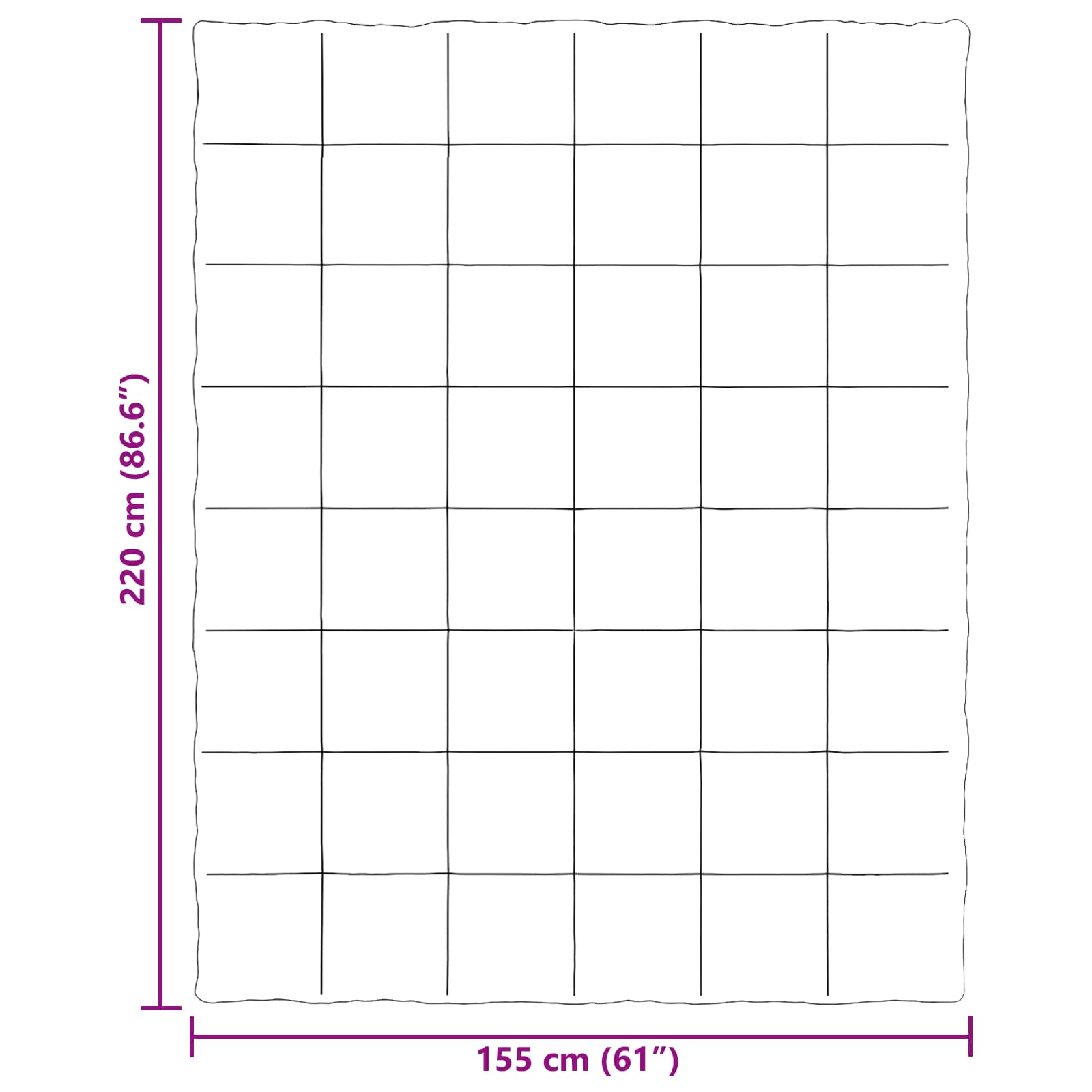 Vol jaar dekbed Gekwilt Antraciet 155 x 220 cm Microfiber image 10