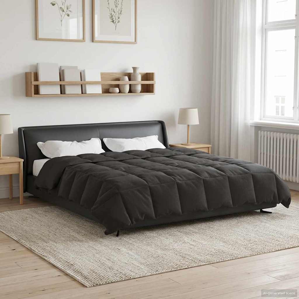 vidaXL Helårs dyne 200 x 220 cm 4 årstider Mikrofiber (100% polyester)