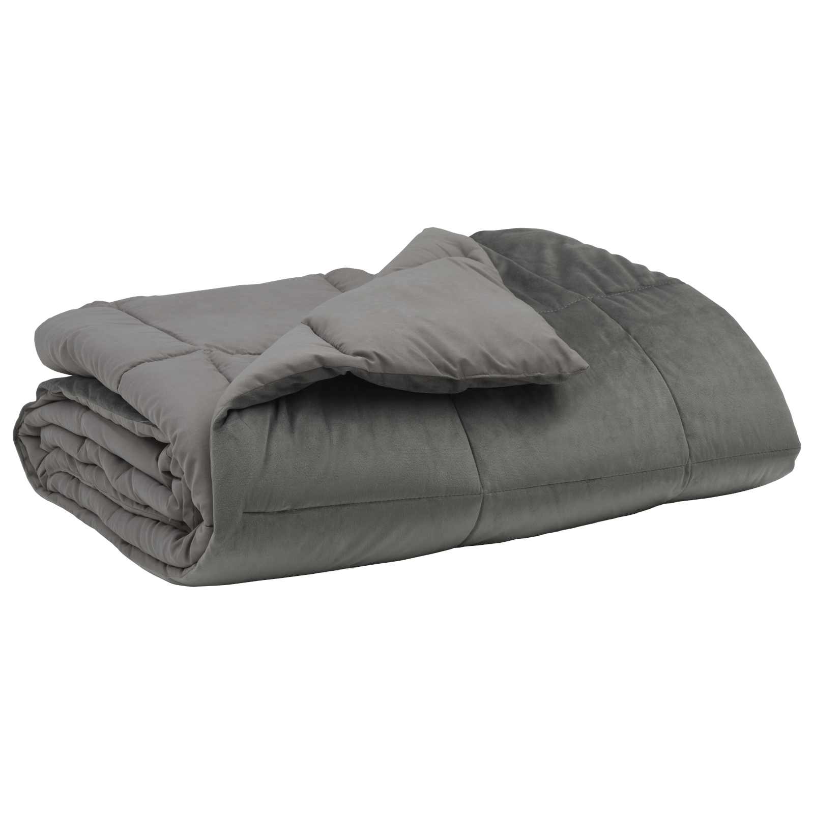 vidaXL Teljes éves takaró Világosszürke 155 x 220 cm Mikroszál-image-42026008
