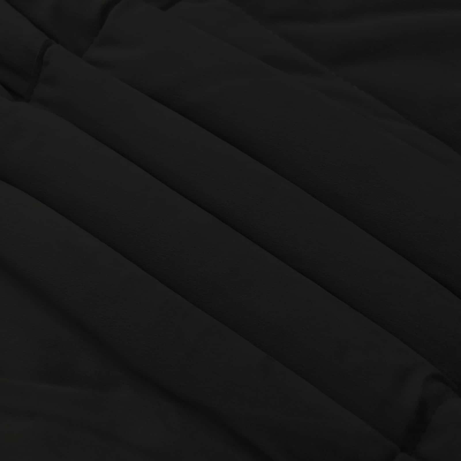 Vol jaar dekbed Gekwilt Zwart 200 x 200 cm Microfiber image 7