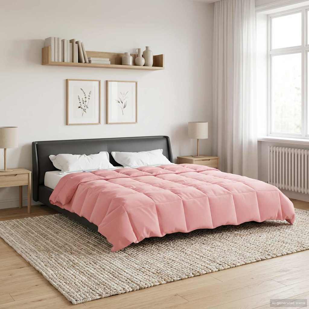 vidaXL Helårs dyne 200 x 220 cm 4 årstider Mikrofiber (100% polyester)