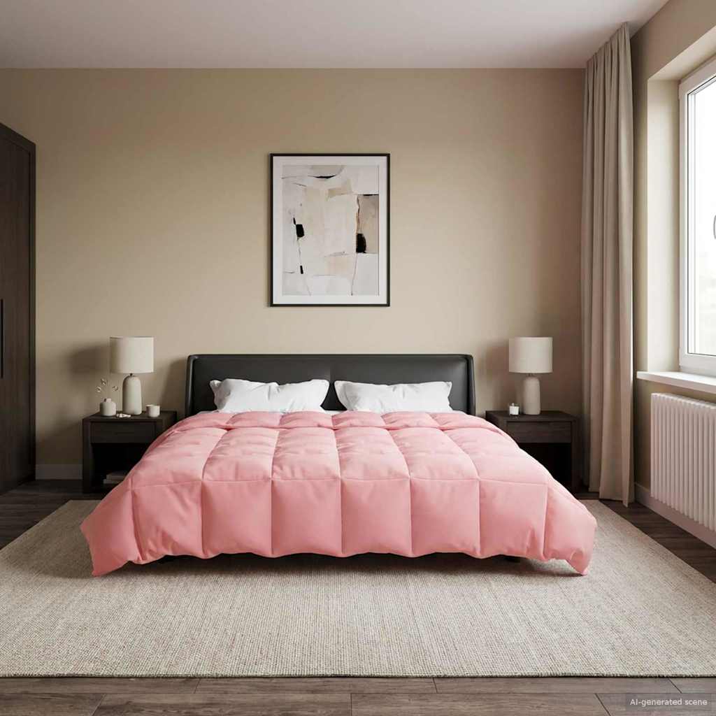 vidaXL Helårs dyne 240 x 260 cm 4 årstider Mikrofiber (100% polyester)