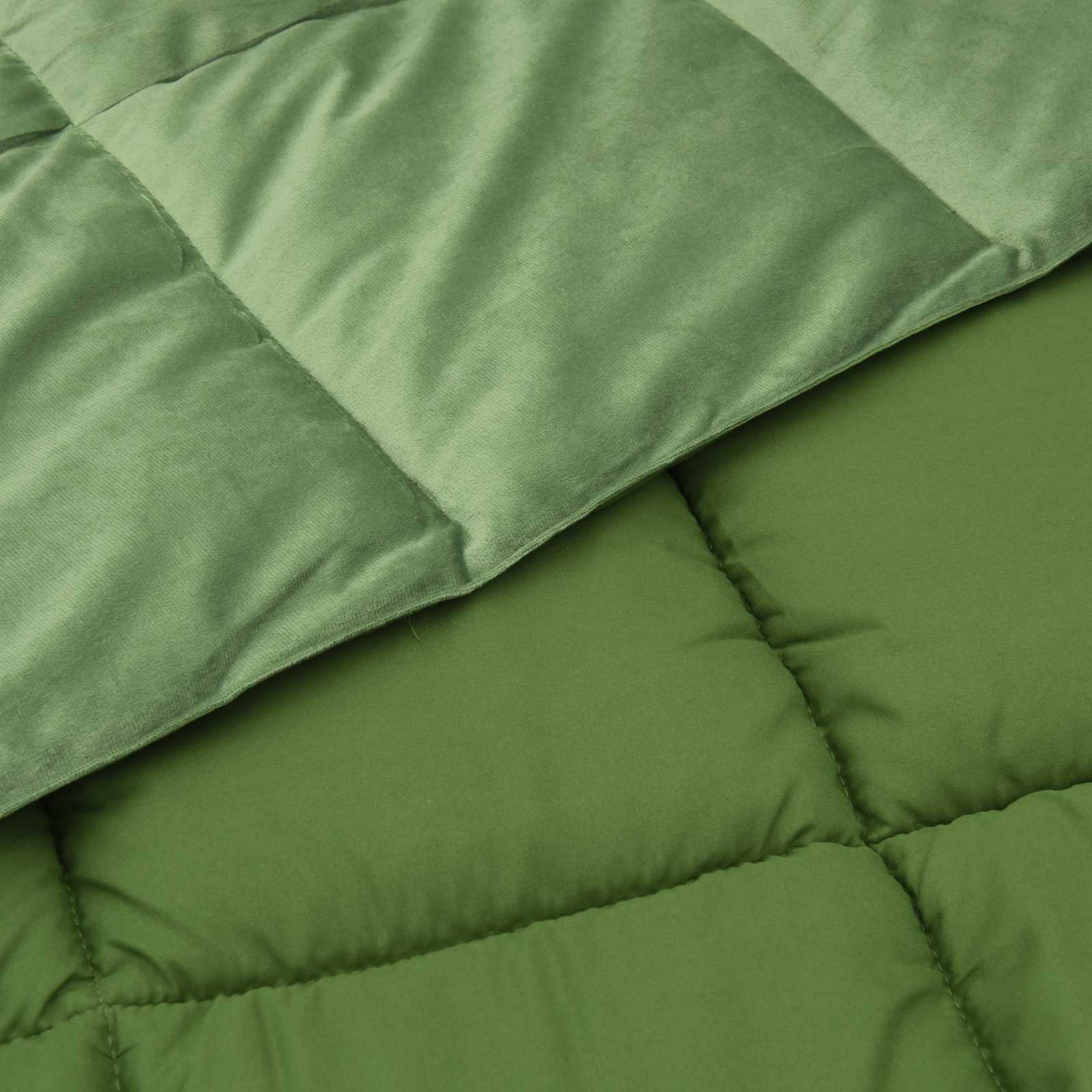 Vol jaar dekbed Gekwilt Groen 140 x 220 cm Microfiber image 5