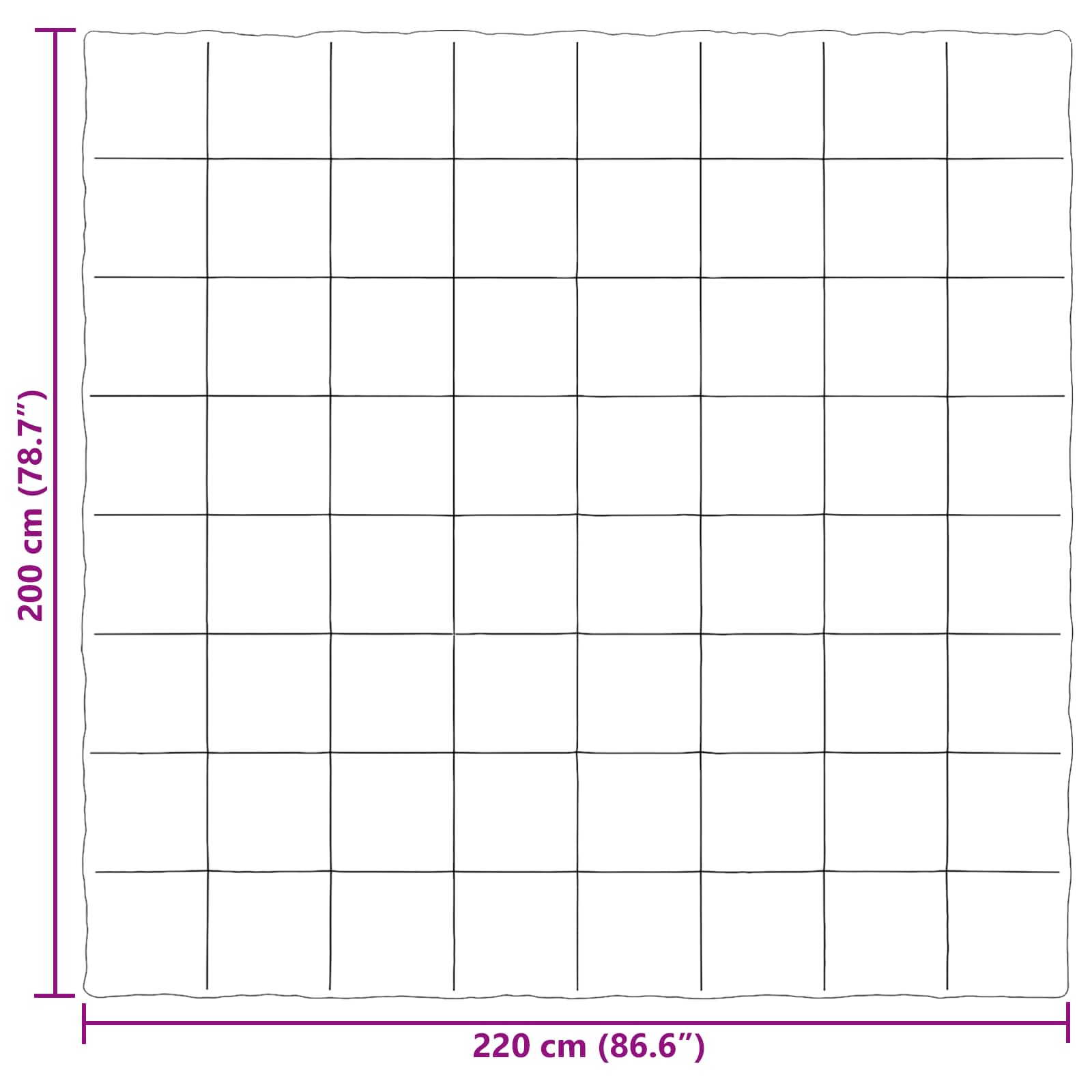 Vol jaar dekbed Gekwilt Crème 200 x 220 cm Microfiber image 10