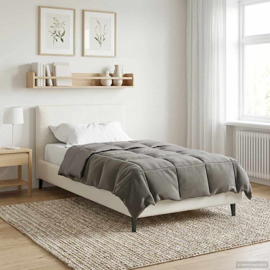 vidaXL Vinter dyne 135 x 200 cm Vinter Mikrofiber (100% polyester)