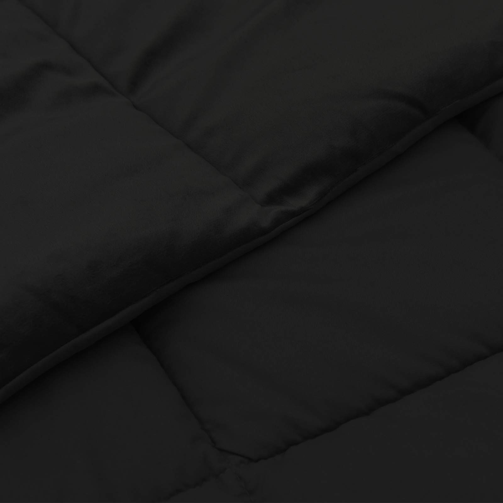 Winter Dekbed Gekwilt Zwart 200 x 240 cm Microfiber image 5