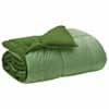 vidaXL Talve tek 135 x 200 cm Talv Mikrokiud (100% pol&uuml;ester) Roheline
