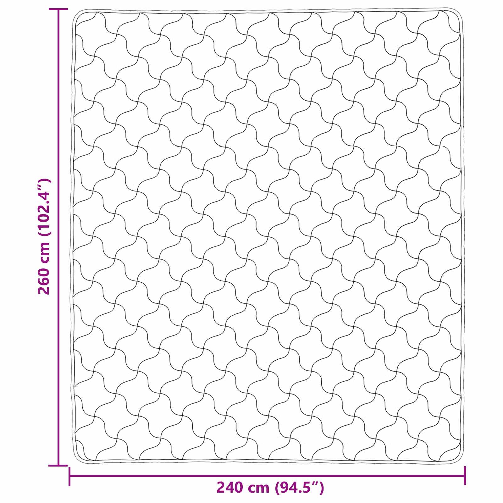 Zomer Dekbed Antraciet 240 x 260 cm Microfiber en Teddy fleece image 10