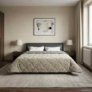 Poletna odeja Šonerisan Svetlo siva 200 x 200 cm