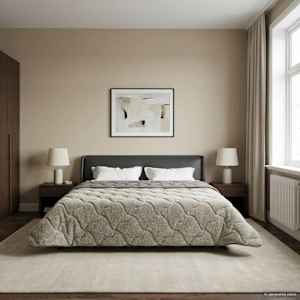 Poletna odeja Šonerisan Svetlo siva 200 x 240 cm