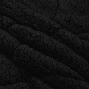 Letní přikrývka Černá 200 x 240 cm Mikrovlákno a teddy fleece - obrázek 6