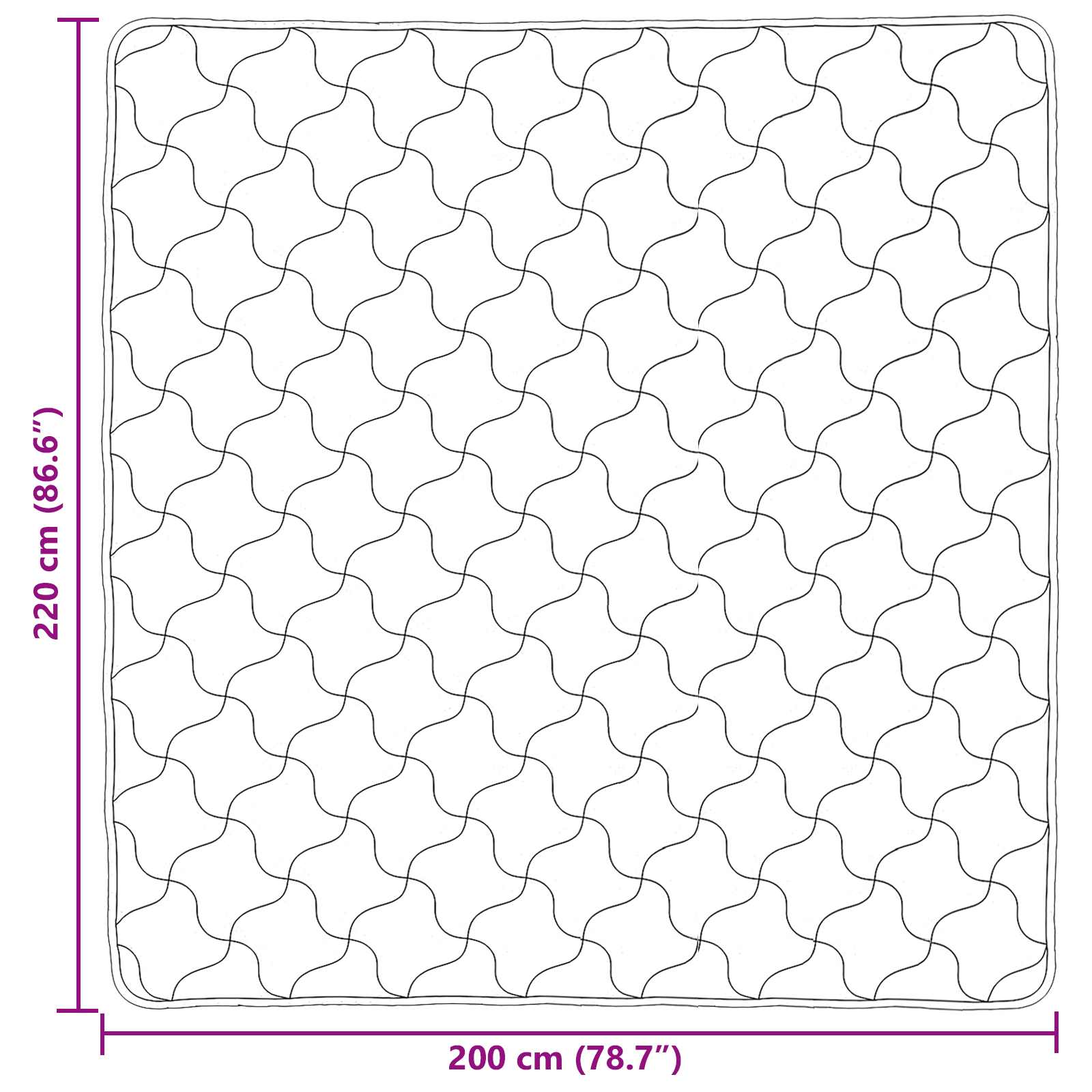 Zomer Dekbed Roze 200 x 220 cm Microfiber en Teddy fleece image 10