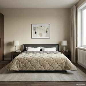 Polna celoletna prevleka Šonerisan Svetlo siva 200 x 240 cm