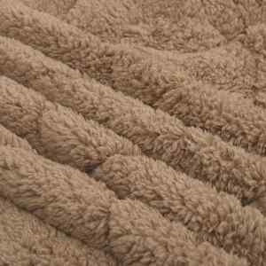 Celoroční přikrývka Šněrován Taupe 200 x 200 cm - obrázek 6