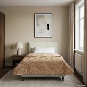 Polna celoletna prevleka Šonerisan Taupe 140 x 220 cm