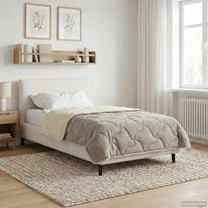 Polna celoletna prevleka Šonerisan krema 155 x 220 cm