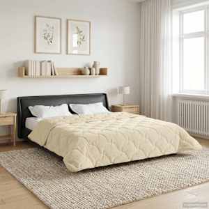 Polna celoletna prevleka Šonerisan krema 240 x 260 cm