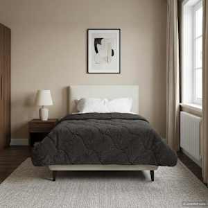 Zimska posteljnina Šonerisan Antracit 140 x 220 cm