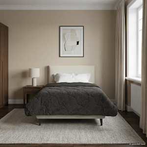 Zimska posteljnina Šonerisan Antracit 140 x 220 cm