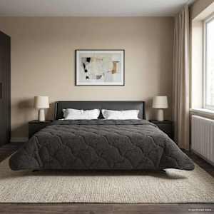 Zimska posteljnina Šonerisan Antracit 240 x 260 cm