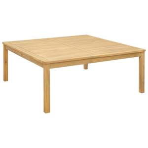 Konferenční stolek Světlá akácie 110 x 110 x 45 cm - obrázek 1