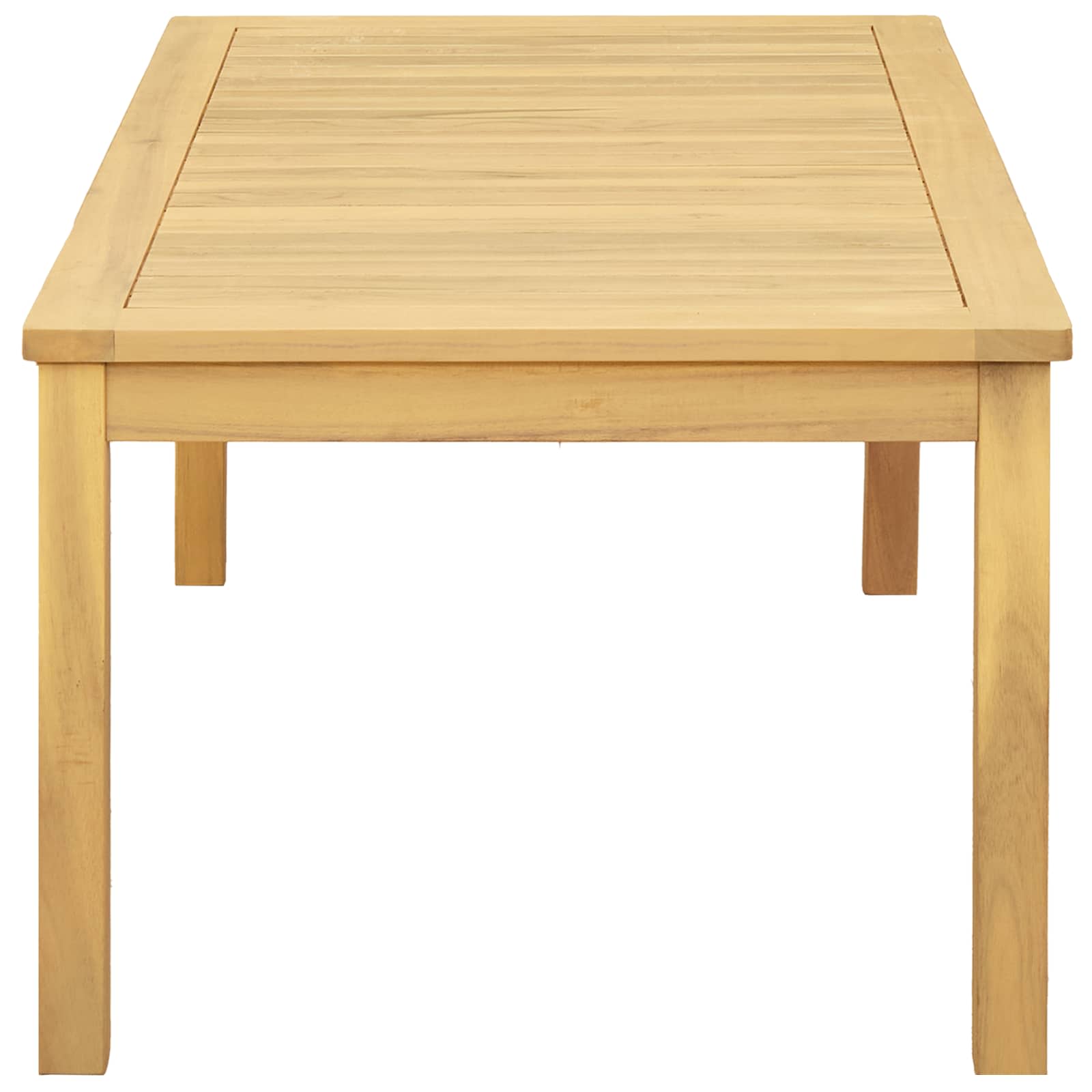 Salontafel Licht acacia 110 x 60 x 45 cm Massief Acaciahout image 3