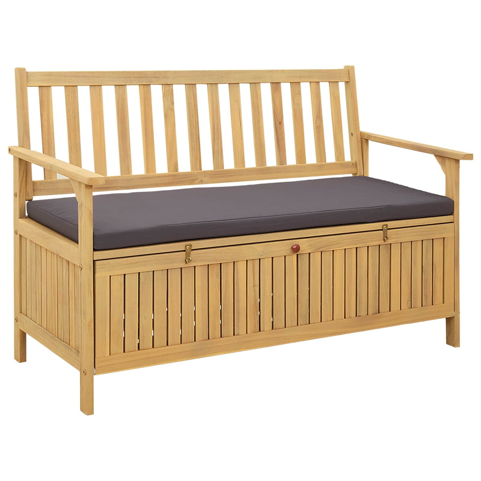 Пейка с място за съхранение с възглавница със съхранение