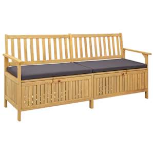 Klop s prostorom za shranjevanje z blazino s shranjevanjem