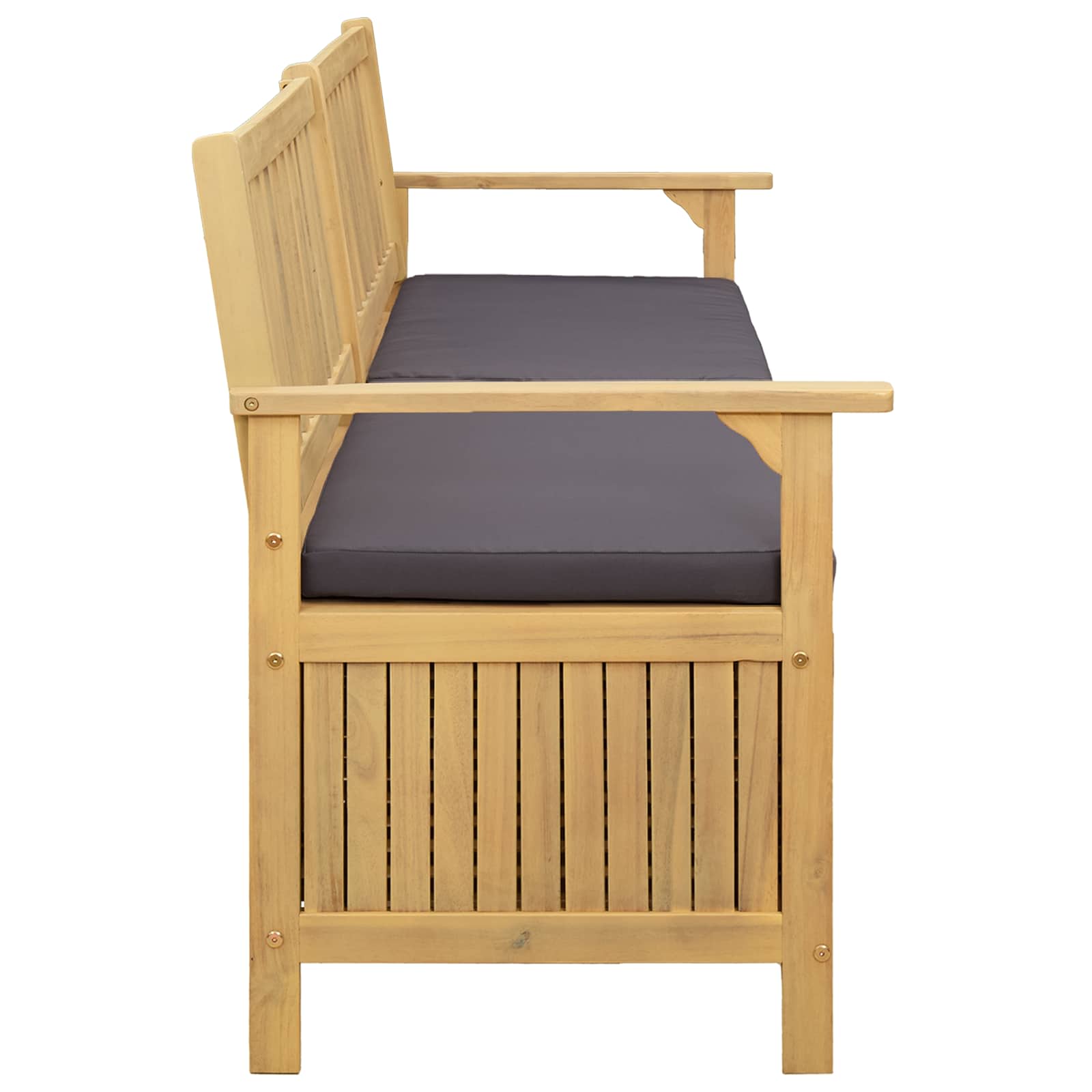 Παγκάκι με αποθήκευση με μαξιλάρι με αποθήκευση με πόρτα - Image 4