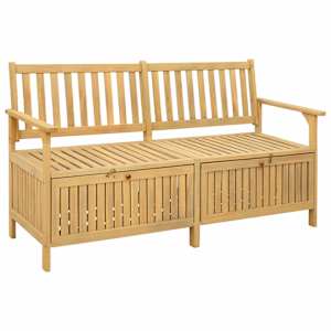 Klop s prostorom za shranjevanje s shranjevanjem Trdna akacija