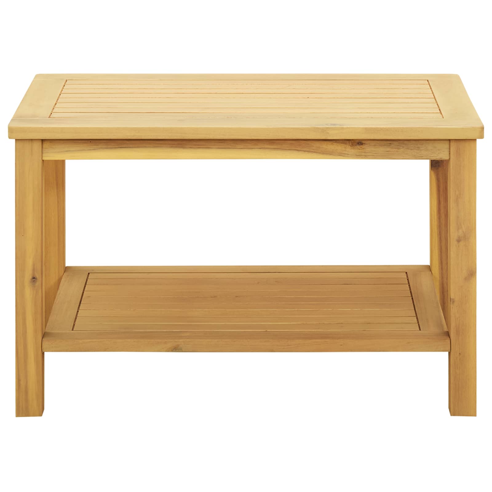 Bijzettafel Olie naturel 70 x 40 x 45 cm Massief Acaciahout image 4