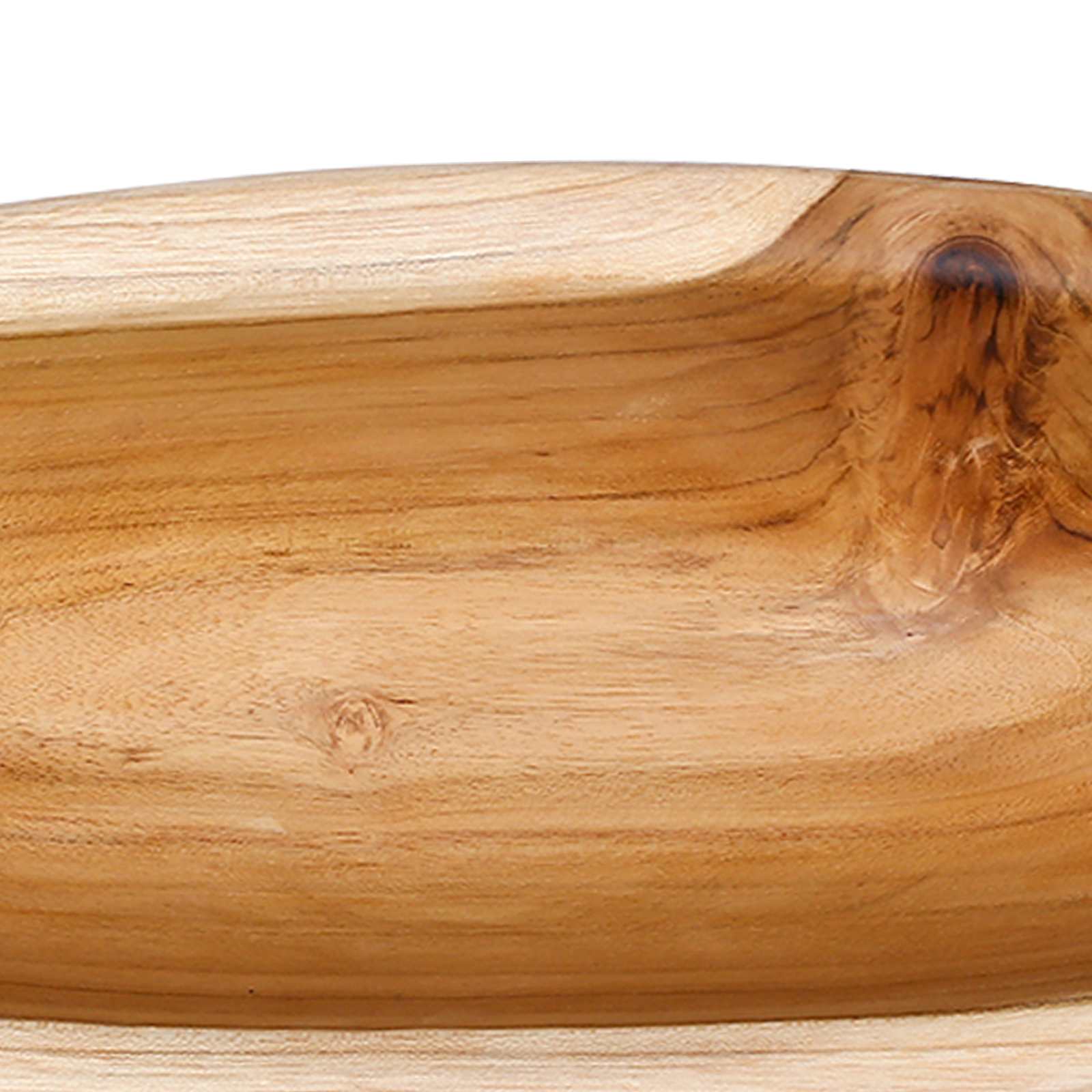 Fruit Bowl JEPARA Teak Brown 46 x 16 x 11 cm image 6