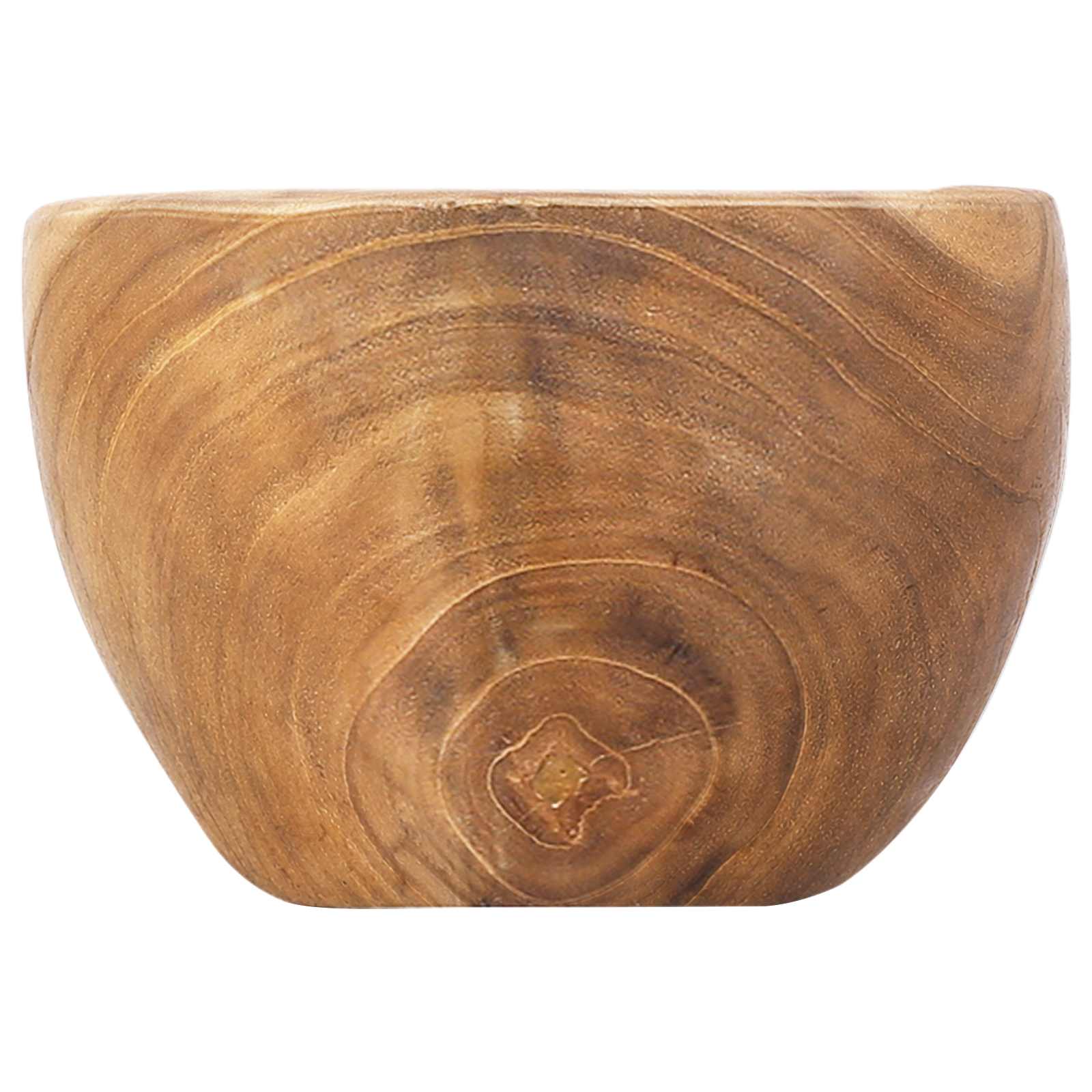 Fruit Bowl JEPARA Teak Brown 46 x 16 x 11 cm image 4