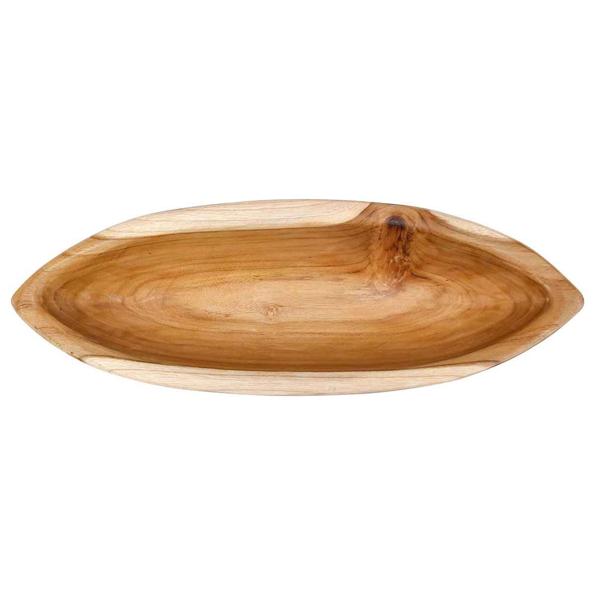 Fruit Bowl JEPARA Teak Brown 46 x 16 x 11 cm - Billede 5