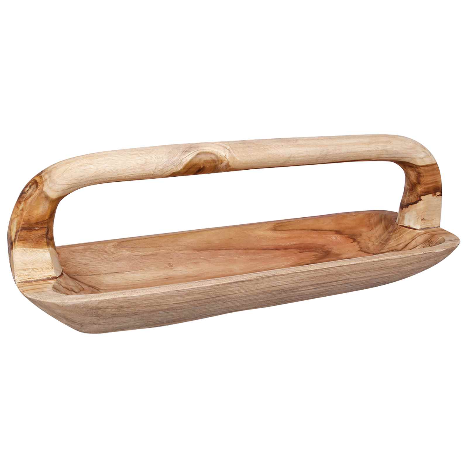 Fruit Bowl JEPARA Teak Brown 61 x 21 x 21 cm image 2