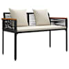 vidaXL V&auml;libank 2 -Seater 117 x 54 x 74.5 cm pol&uuml;rotang