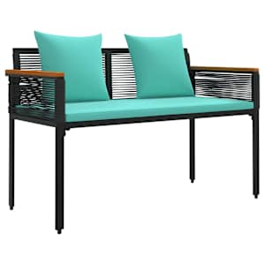 vidaXL V&auml;libank 2 -Seater 117 x 54 x 74.5 cm pol&uuml;rotang