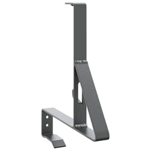 vidaXL Lumi kaitse tugi Antratsiit 29,5 x 3 x 34,5 cm Teras