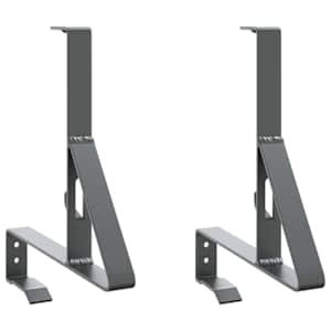 Podpora na sníh 2 pcs Antracit 29,5 x 3 x 34,5 cm Ocel - obrázek 2