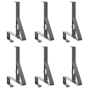 Podpora na sníh 6 pcs Antracit 29,5 x 3 x 34,5 cm Ocel - obrázek 2